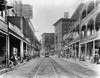 New Orleans: Street Scene. /Na View Of St. Charles Avenue In New Orleans, Louisiana. Photographed C1895. Poster Print by Granger Collection - Item # VARGRC0130908