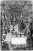 Louis Xiv (1638-1715). /Nking Of France, 1643-1715. The King At A Court Ball. Copper Engraving, French, 1682. Poster Print by Granger Collection - Item # VARGRC0027055