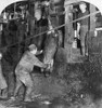 Chicago: Meatpacking. /Nfactory Workers Sticking Hogs At The Armour And Company Meatpacking House, Union Stock Yards, Chicago, Illinois. Stereograph, 1893. Poster Print by Granger Collection - Item # VARGRC0117177