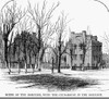 Maynard House. /Nmaynard House, Lafayette Square, Washington D.C. Scene Of The Murder Of Philip Key By Daniel Edgar Sickles. Wood Engraving, 1859. Poster Print by Granger Collection - Item # VARGRC0045275