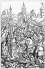 France: Knights, 1364. /Nfrench Soldiers At The Battle Of Auray. Woodcut, French, 14Th Century. Poster Print by Granger Collection - Item # VARGRC0080007