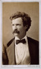 Samuel Langhorne Clemens /N(1835-1910). 'Mark Twain.' American Writer And Humorist. Original Carte-De-Visite Photograph, C1873. Poster Print by Granger Collection - Item # VARGRC0008490