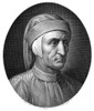 Dante Alighieri (1265-1321). /Nitalian Poet. Steel Engraving, Italian, 1812. Poster Print by Granger Collection - Item # VARGRC0004282