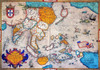 Pacific Ocean/Asia, 1595. /Nmap Of The Pacific Ocean And South-East Asia From The 1595 Edition Of Abraham Ortelius' Atlas "Theatrum Orbis Terrarum." Poster Print by Granger Collection - Item # VARGRC0042366