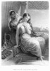 Harem. /N'A Slave And Her Slave.' Line And Stipple Engraving After The Painting By J.A.D. Ingres. Poster Print by Granger Collection - Item # VARGRC0000606