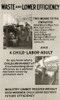 Anti-Child Labor Poster. /Namerican Poster About The Hazards Of Using Child Labor, Featuring Photographs By Lewis Hine, C1914. Poster Print by Granger Collection - Item # VARGRC0167596