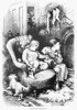 Nast: Christmas Eve, 1876. /N'The Watch On Christmas Eve.' Wood Engraving By Thomas Nast, 1876. Poster Print by Granger Collection - Item # VARGRC0266355