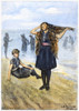 Women'S Fashion, 1886. /Nbathers On The Beach At Ocean Grove, New Jersey. Wood Engraving, 1886, After A Painting By C.S. Reinhart. Poster Print by Granger Collection - Item # VARGRC0089674