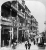 China: Hong Kong, C1901. /Na Busy Street In The Native Quarter, Hong Kong, China. Stereograph, C1901. Poster Print by Granger Collection - Item # VARGRC0116350