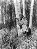 Cree Hunter, C1927. /Na Cree Hunter Blowing A Horn To Call A Moose. Photograph By Edward Curtis, C1927. Poster Print by Granger Collection - Item # VARGRC0114391