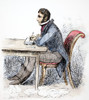 George Cruikshank /N(1792-1878). English Caricaturist And Illustrator. Self-Portrait Caricature Etching, 1820. Poster Print by Granger Collection - Item # VARGRC0085274