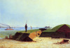 Charleston Battery, 1864. /Nconrad Wise Chapman: Battery, Lauren Street, Charleston, February 7, 1864. Oil On Board. Poster Print by Granger Collection - Item # VARGRC0065392