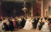 White House Reception, 1864. /Nreception Of General Ulysses S. Grant By President And Mrs. Lincoln In The East Room At The White House, 1864. Oil Painting Attributed To Francis B. Carpenter. Poster Print by Granger Collection - Item # VARGRC0114179