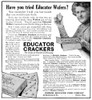 Ad: Crackers, 1911. /Namerican Magazine Advertisement For Educator Crackers, 1911. Poster Print by Granger Collection - Item # VARGRC0323687