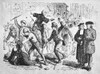 Anti-Methodist Riots, 1750. /Nprotestants Rioting In Cork, Ireland, During John Wesley'S Second Visit, 1750, To The Town, Accompanied By Christopher Hopper. Wood Engraving, Late 19Th Century. Poster Print by Granger Collection - Item # VARGRC0098397