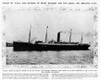 Titanic: The Carpathia, 1912. /Nthe Rescuing Liner 'Carpathia, Which Came To The Aid Of Survivors Of The "Titanic," 1912. Poster Print by Granger Collection - Item # VARGRC0005880