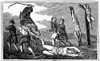 Ireland: Cruelties, C1600. /Nreligious Persecution In Ireland, C1600. Line Engraving, 19Th Century. Poster Print by Granger Collection - Item # VARGRC0101506