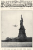 Statue Of Liberty, 1909. /Nfront Page Of 'Harper'S Weekly,' 9 October 1909, With A Photograph Of A Biplane Flying Near The Statue Of Liberty In New York Harbor. Poster Print by Granger Collection - Item # VARGRC0118284