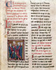 Louis Ix (1214-1270). /Nsaint Louis. King Of France, 1226-1270. Illumination Of Louis Ix In A Page From The '�tablissements De Saint Louis,' Published In Paris, 1273. Poster Print by Granger Collection - Item # VARGRC0129728