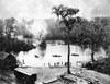 Florida: Steamboat, 1886. /Na Steamboat Landing At The Railroad Station, Silver Springs, Florida. Photograph By George Barker, 1886. Poster Print by Granger Collection - Item # VARGRC0176675