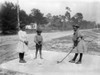 Children Playing, C1905. /Nthree African American Children Playing Golf With Clubs Made Of Sticks In Rural America. Poster Print by Granger Collection - Item # VARGRC0107529