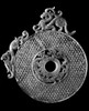 China: Jade Disk. /Ncarved Jade Bi Disk, Made During The Warring States Period, 481-221 B.C. Poster Print by Granger Collection - Item # VARGRC0259909