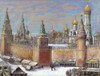 Moscow: Kremlin. /Nthe Kremlin In Moscow, Russia. Pastel Drawing By George Lukomsky, Early 20Th Century. Poster Print by Granger Collection - Item # VARGRC0128863