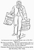 Advertising Agent, 1888. /Namerican Engraving, 1888. Poster Print by Granger Collection - Item # VARGRC0090519