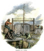 Masons At Work, C1865. /Nwood Engraving, English, C1865. Poster Print by Granger Collection - Item # VARGRC0074522