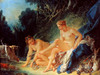 Boucher: Diana Bathing. /N'Diana Leaving Her Bath.' Oil On Canvas, 1742, By Fran�Ois Boucher. Poster Print by Granger Collection - Item # VARGRC0027558