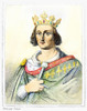 Louis Ix (1214-1270). /Nsaint Louis. King Of France, 1226-1270. Line Engraving, 1838, After Auguste De Creuse. Poster Print by Granger Collection - Item # VARGRC0088742