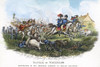 Napoleon I: Waterloo, 1815. /N'Bonaparte In His Retreat Passing La Belle Alliance.' The Battle Of Waterloo, June 18, 1815. Line Engraving, English, 1817. Poster Print by Granger Collection - Item # VARGRC0046721