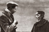 World War I: The Ex-Kaiser. /Ngerman Ex-Kaiser Friedrich Wilhelm Speaking To A Fisherman On The Island Of His Exile, Wieringen, Netherlands. Photograph, C1919. Poster Print by Granger Collection - Item # VARGRC0409259