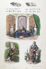 Germany: Library, C1845. /Na Library And Vignettes Of Friedrich Schiller, Left, And Johan Wolfgang Von Goethe. Color Engraving, German, C1845. Poster Print by Granger Collection - Item # VARGRC0096327