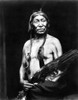 Bobtailhorse, C1913. /Nbobtailhorse, A Blackfoot Native American, Photographed Holding A Large Bird Wing, C1913. Poster Print by Granger Collection - Item # VARGRC0108064
