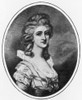 Georgiana Shipley (1752-1806). /Nenglish Wife Of Francis George Hare Naylor. Line Engraving, 18Th Century, After A Miniature. Poster Print by Granger Collection - Item # VARGRC0109090