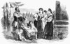 Russia: St. Petersburg, 1855. /Nrussian Peasants Dressed Up For A Party, Near St. Petersburg, Russia. Engraving, English, 1855. Poster Print by Granger Collection - Item # VARGRC0267367
