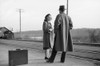 Illinois: Train Station. /Npassengers Waiting For The Train To Minneapolis At The Train Station In East Dubuque, Illinois. Photograph By John Vachon, April 1940. Poster Print by Granger Collection - Item # VARGRC0268935