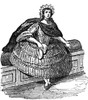 Peruvian Lady, C1850. /Nwood Engraving, American, C1850. Poster Print by Granger Collection - Item # VARGRC0077703