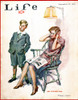 Magazine: Life, 1929. /N'Life' Magazine Cover By James Montgomery Flagg, 27 September 1929. Poster Print by Granger Collection - Item # VARGRC0095860