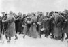 Russian Revolution, 1917. /Nrussian And German Soldiers Fraternizing After The Armistice Between Russia And The Central Powers. Photograph, December 1917. Poster Print by Granger Collection - Item # VARGRC0006137