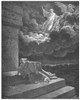 Dor_: Elijah'S Ascent. /N'Elijah'S Ascent In A Chariot Of Fire' (Ii Kings 2:11,12). Wood Engraving After Gustave Dor_. Poster Print by Granger Collection - Item # VARGRC0013812