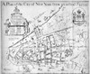 New York Map, 1730. /Nthe Bradford Map Or Lyne Survey Of 1730. Line Engraving, 1731. Poster Print by Granger Collection - Item # VARGRC0087324