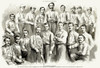 Baseball Teams, 1866. /Nthe Teams Of The 'Atlantic' Baseball Club Of Brooklyn And The 'Athletic' Of Philadelphia, Pennsylvania. Wood Engraving, American, 1866. Poster Print by Granger Collection - Item # VARGRC0216947