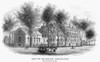 Mount Holyoke, C1850. /Nmount Holyoke Seminary At South Hadley, Massachusetts, The First Women'S College In The United States. Steel Engraving, C1850. Poster Print by Granger Collection - Item # VARGRC0077367