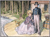 Canada: Emigrants, C1830. /Na Middle-Class British Emigrant Couple On The Canadian Frontier, C1830. Drawing By C.W. Jefferys. Poster Print by Granger Collection - Item # VARGRC0048340