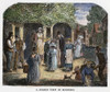 Harmony Society, 1875. /Na Street Scene In The Communal Settlement Of The Harmony Society In Economy, Pennsylvania. Wood Engraving, 1875. Poster Print by Granger Collection - Item # VARGRC0009029