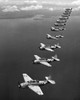 Avenger Bombers, 1943. /Na Flight Of Twelve Grumman 'Avenger' Torpedo-Bombers Over The South Pacific, 1943, During World War Ii. Poster Print by Granger Collection - Item # VARGRC0028395