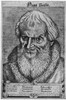 Hans Sachs (1494-1576). /Ngerman Poet And Meistersinger. Engraving By Jost Amman, 1575. Poster Print by Granger Collection - Item # VARGRC0095202