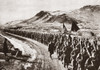 World War I: Hike, C1919. /Nthe 31St Infantry Hiking Under The United States And Regiment Flags Near Vladivostok, Siberia. Photograph, C1919. Poster Print by Granger Collection - Item # VARGRC0409326